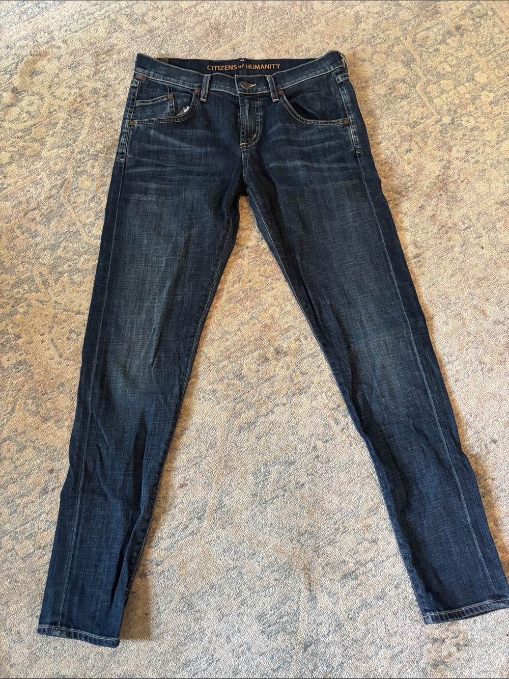 Citizens Of Humanity Women's Dark Wash Skinny Jeans 28